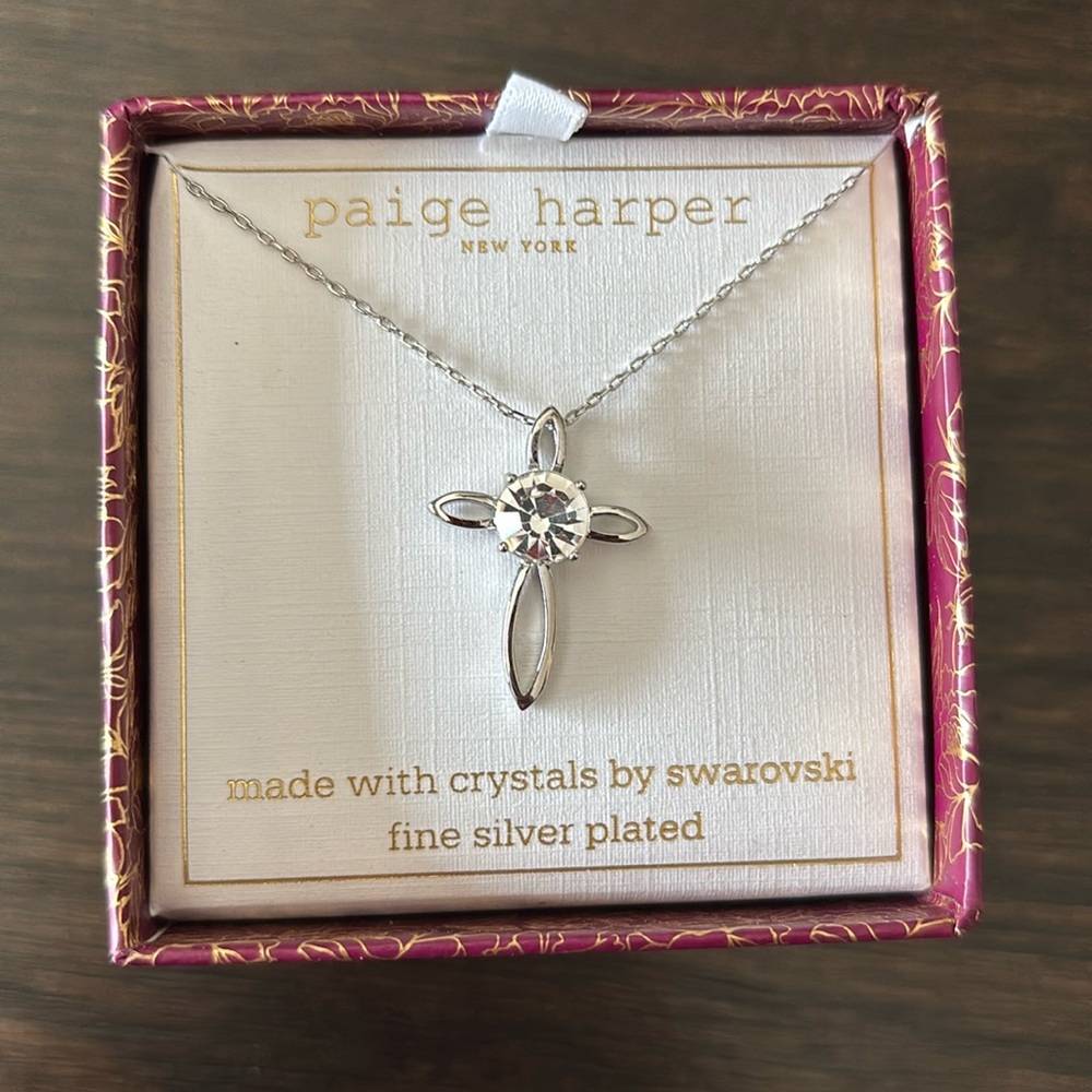 paige harper Silver Necklace